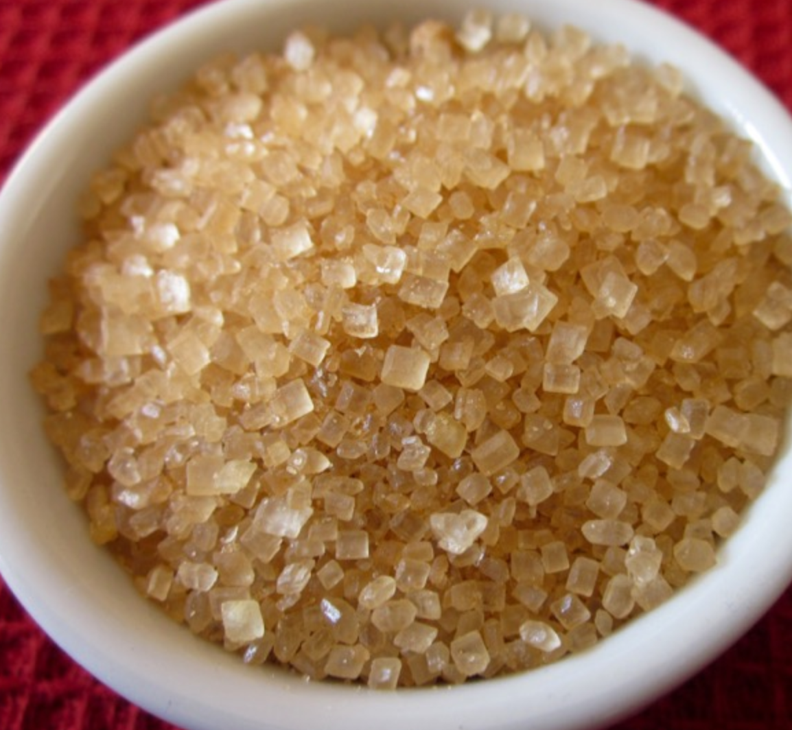 Turbinado sugar clearance