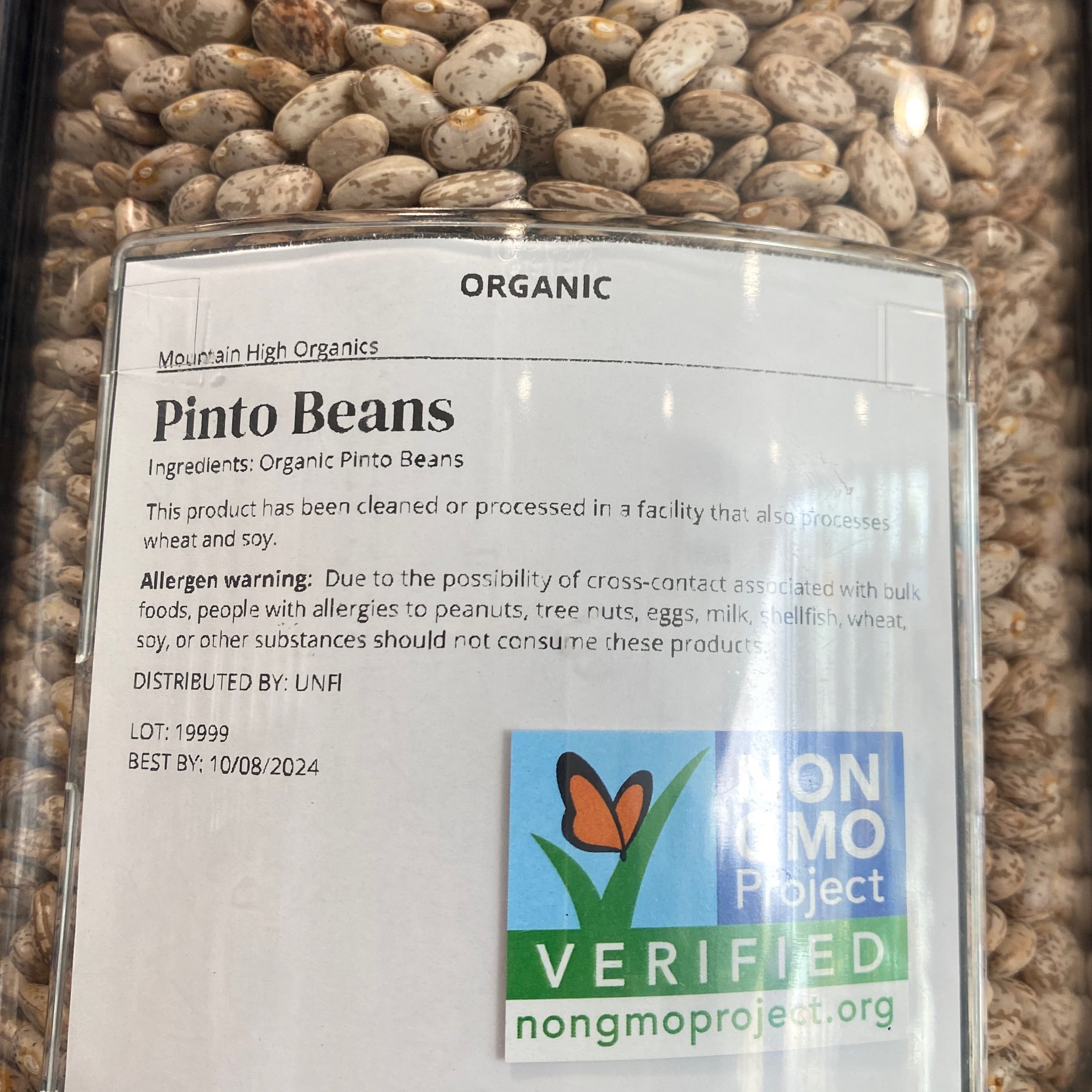 Pinto Beans Organic Life Essentials Refillery
